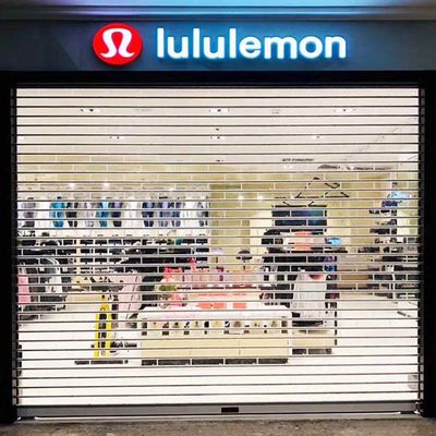 quality Polycarbonate Transparent Roller Shutter Door 3mm 2.3mm Cho các cửa hàng thương mại factory